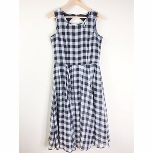 Gabby Style 8 Vintage Style Buffalo Plaid Dress J